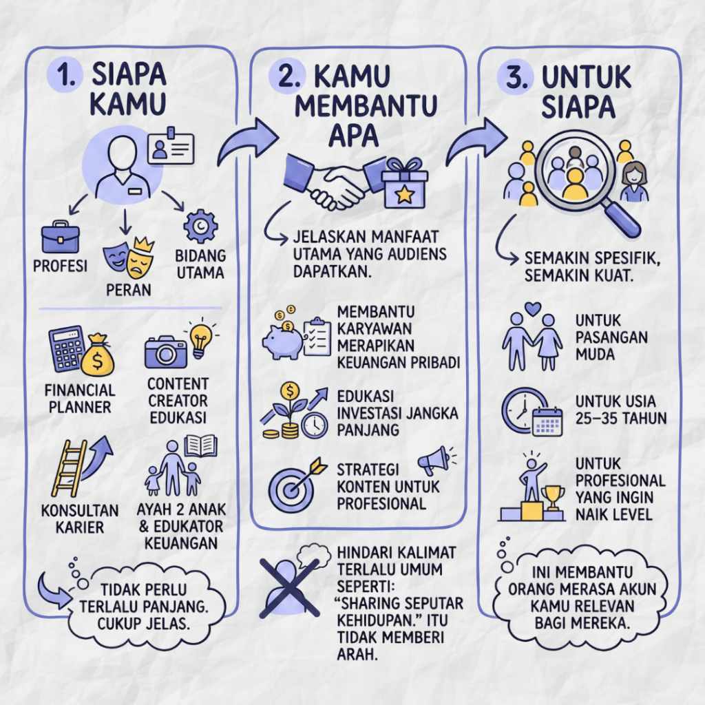 Menulis Bio Instagram yang Jelas & Relevan 1945